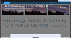 Desktop Screenshot of bluegrassfamilyconsultants.com